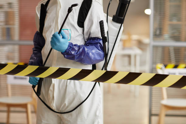 Professional Infectious Disease Decontamination technician working in Brewster, MA